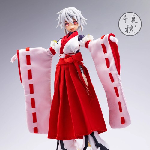1/12 Scale Witch Skirt Costume Set Model For 6" Figma Romankey BJD Figure Body - Picture 4 of 17