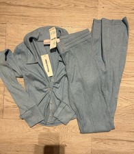 Urban Outfitter Light Blue Lounge Co Ord Tracksuit Set Size S