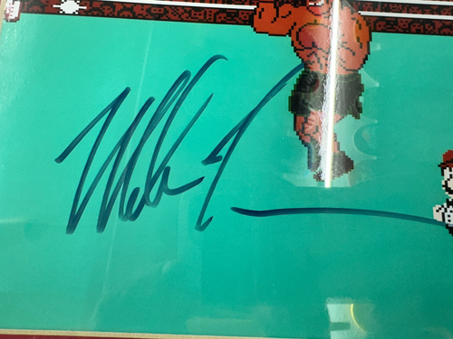 Mike Tyson Autographed Signed Punch Out Nintendo Framed Print Beckett cert - Picture 4 of 6
