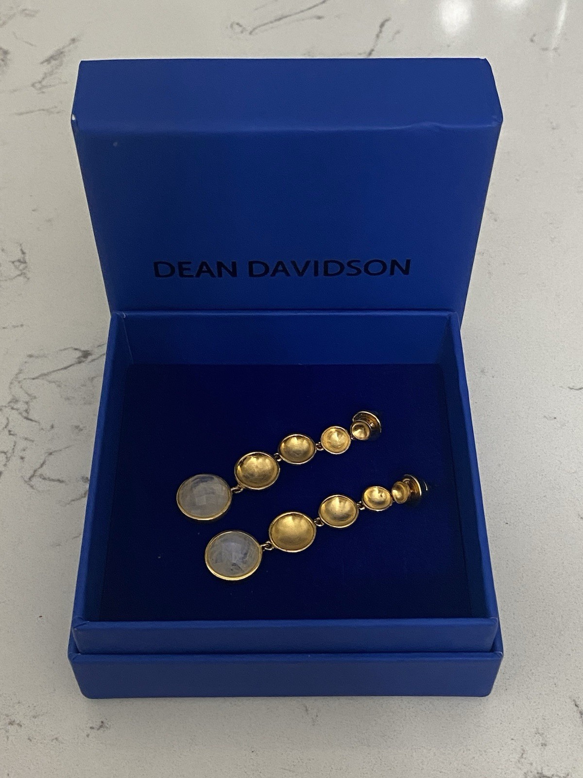 Dean Davidson Sol Statement Drop Earrings 22k-Gol… - image 10