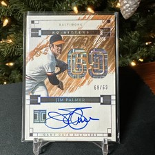 68/69 JIM PALMER HOF IMPECCABLE NO-HITTERS AUTO 2024 Panini Impeccable #NHS-JP !