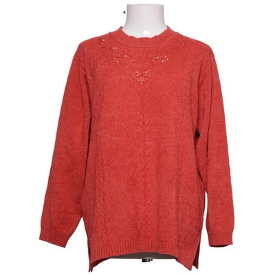 Sona Tex, Strickpullover, Größe: 2XL, Rot, Sonstiges, Damen #b7k