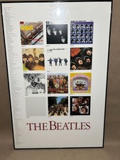 The Beatles 1987 Apple Corp. Album Covers 1963- 1970 Large Orig. Poster 24"X36"
