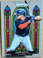 2021 Panini Prizm Stained Glass Juan Soto SG-3 Nationals Baseball
