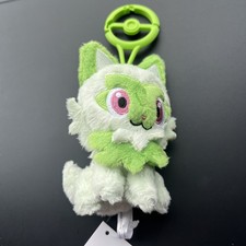 Pokemon Center Original Sprigatito Mascot Adventure Partners Plush Key Chain