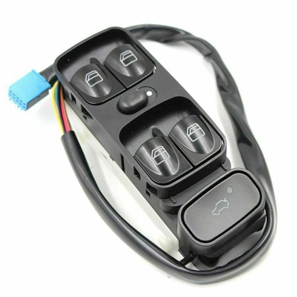 NEW For Mercedes-Benz C209 A209 Power Window Switch Driver Side A2098203410 Foto 2 de 4