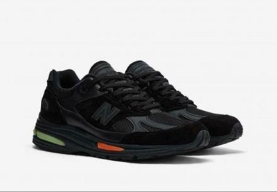 Men 7.5US New Balance 991V2 London Marathon Black U991Ld2
