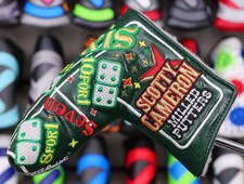 Scotty Cameron 2014 Limited LAS VEGAS Green "High Roller" CRAPS Blade Headcover