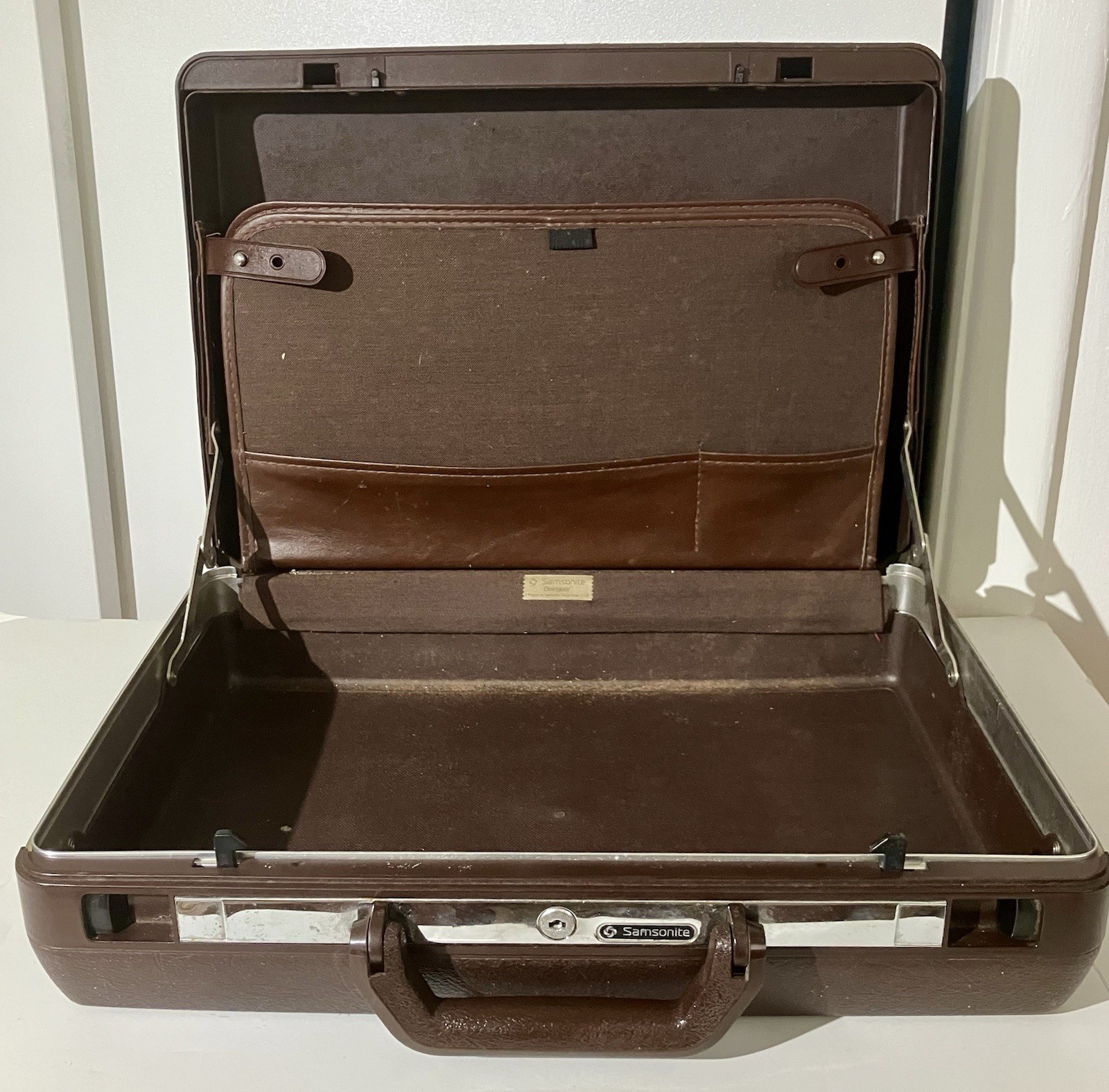 Samsonite Delegate BrownHard Shell Attache Case B… - image 3