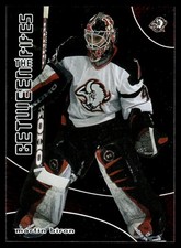 2001-02 Be a Player Between the Pipes Martin Biron Buffalo Sabres #13