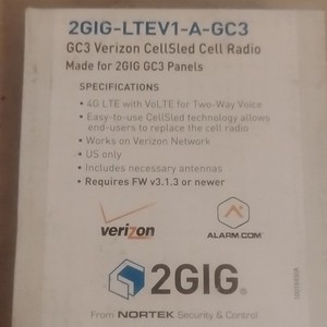 2GIG 2GIG-LTEV1-A-GC3 Verizon 4G LTE VoLTE Cell Radio Module