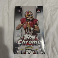 2012 Topps Chrome Football NFL Hobby Box 1 guaranteed Autograph sealed new