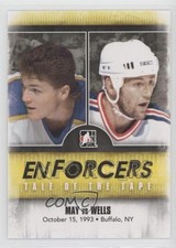 2011-12 ITG Enforcers Jay Wells Brad May #38 2a2