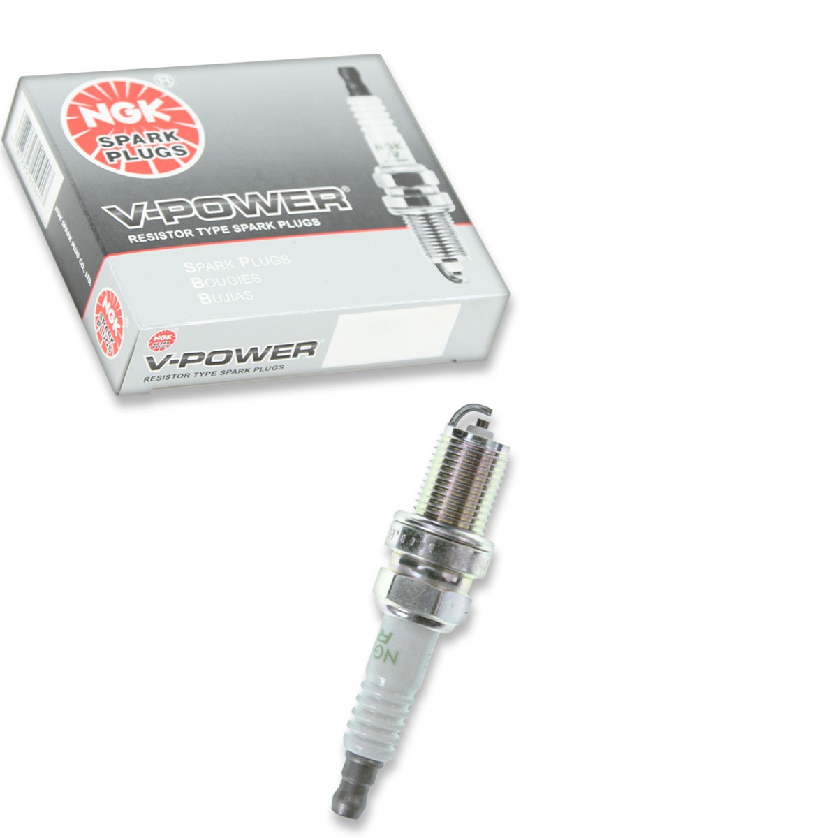 1pc NGK 3735 V-Power BCPR6E Motorcycle Spark Plug Tune Up Kit Set wq