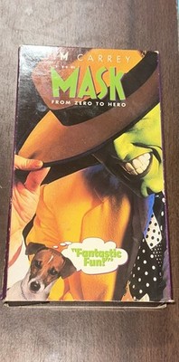 The Mask From Zero to Hero VHS Tape Jim Carrey Used