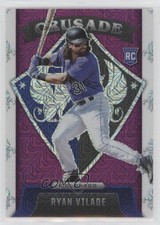 2022 Panini Chronicles Crusade Purple Mojo Prizm 32/99 Ryan Vilade #11 0b3