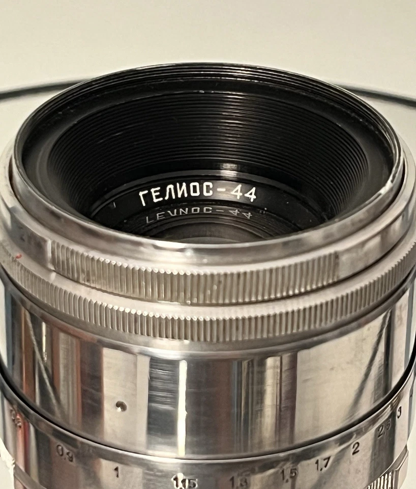 Helios 44 58mm F/2.0 Silver Early Version - Imagen 2 de 4