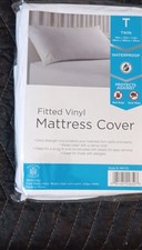 Sultan's Linens Twin Vinyl Mattress Protector Waterproof Bed Bug Protection