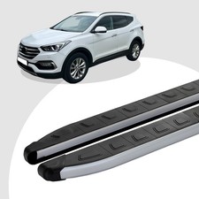 Trittbretter passend für Hyundai Santa Fe ab 09/2012-2018 (Model: DOLU, Farbe: S