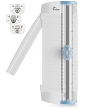 3-in-1 Cutter, 9" Compact A5 Trimmer with Straight Cut, Scoring & Perforating...