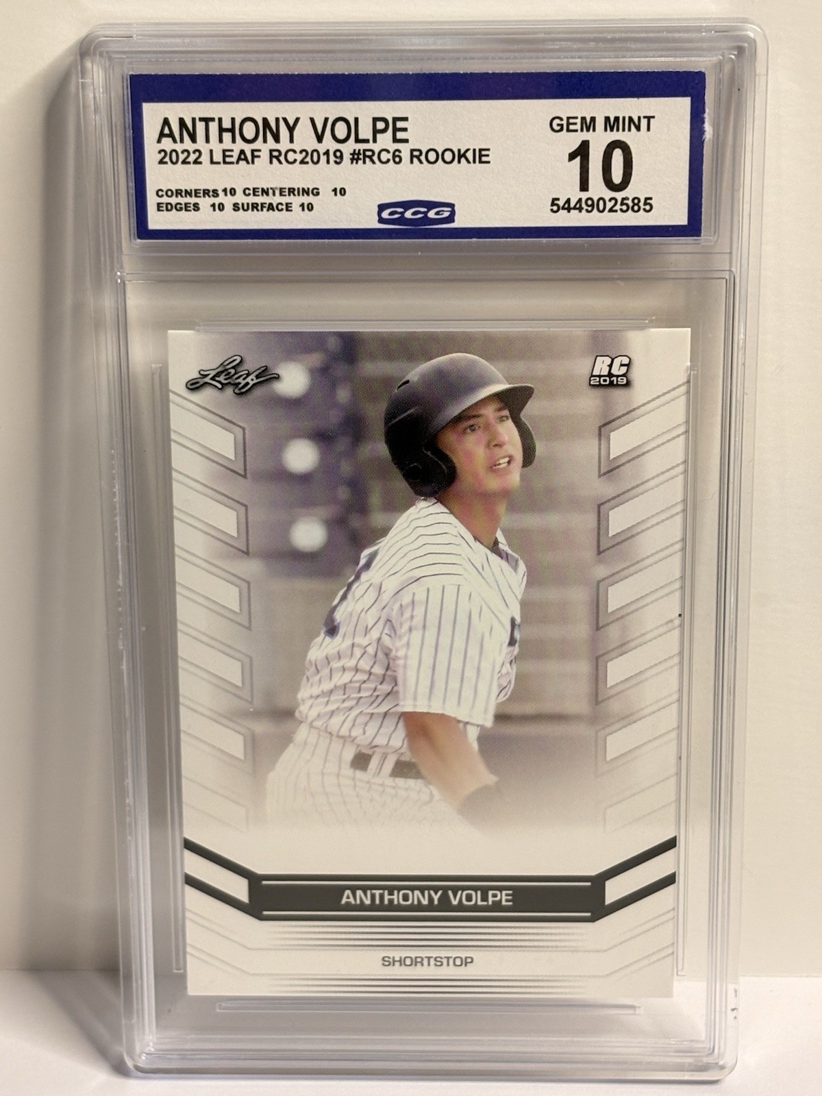 Anthony Volpe 2022 Rookie Leaf #RC6