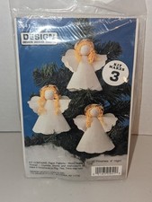 Design Works Crafts Angel Felt Ornament Kit 5641 - Holiday/Christmas Set Sealed