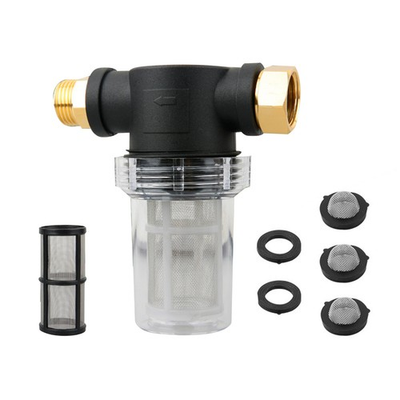 #ad Pressure Washer Pump Protector 80 PSI Max Replaceable Mesh Screen Debris Filter $19.79