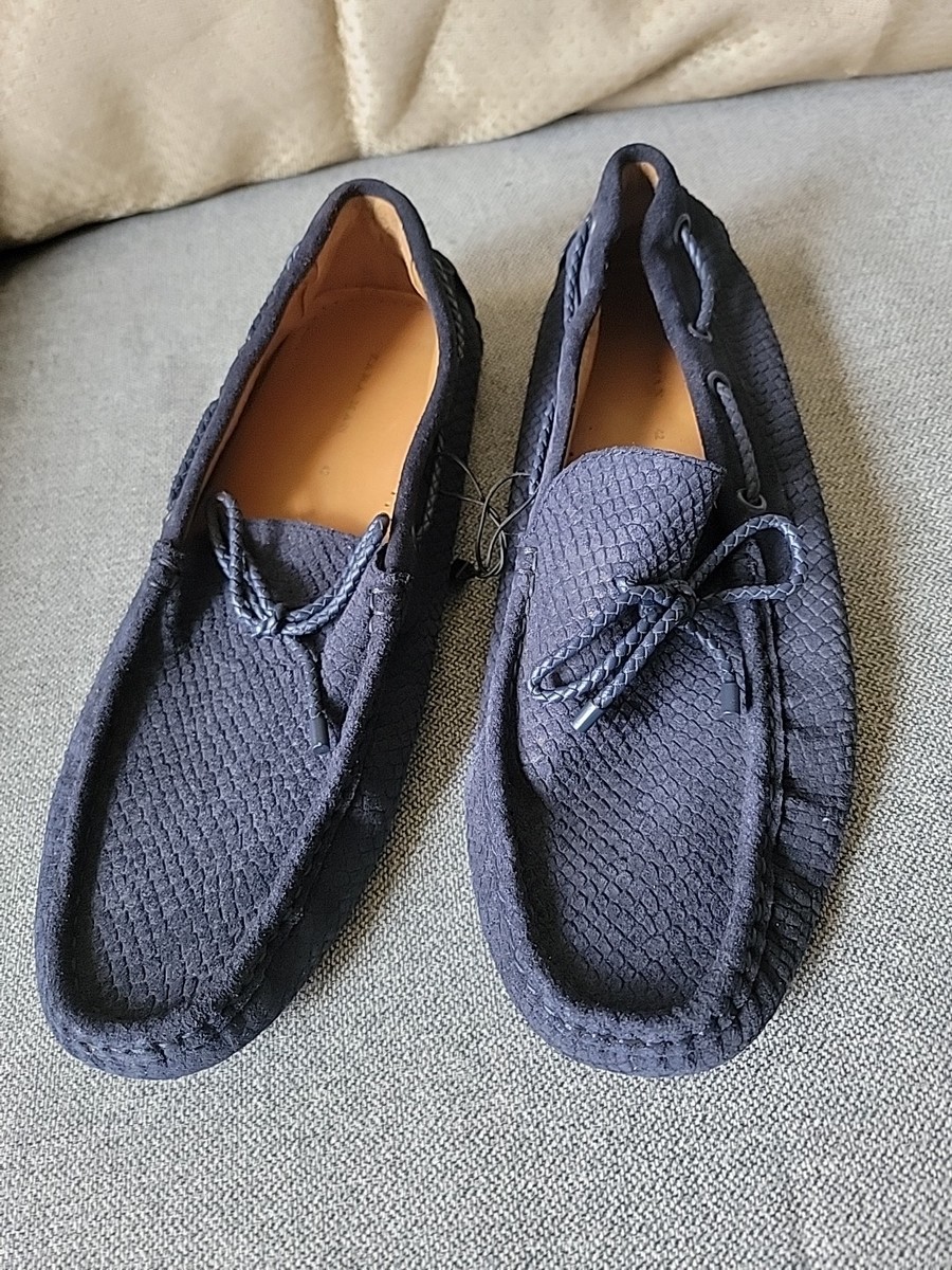 New EU42 US9 Zara Man Suede Leather Slip-on Moccasin Loafers  display picture 3