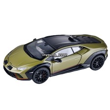 1/24 Lamborghini Huracán Sterrato Modelo Coche Diecast Coches de Juguete para Niños Niños Verde