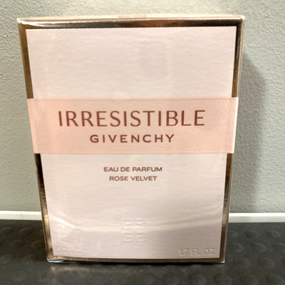 Sealed! Givenchy Irresistible Rose Velvet Perfume Eau de Parfum 1.7oz EDP Womens