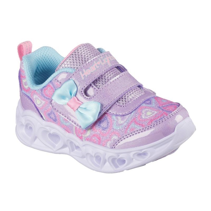 Zapatos iluminados Skechers para niños pequeños HEART LIGHTS BOOGIE-LAND talla: 8 (303258N/LVMT)