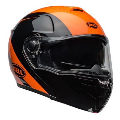 Bell SRT Modular Helmet (Velo Gloss Black/Orange) (Small) 7158710
