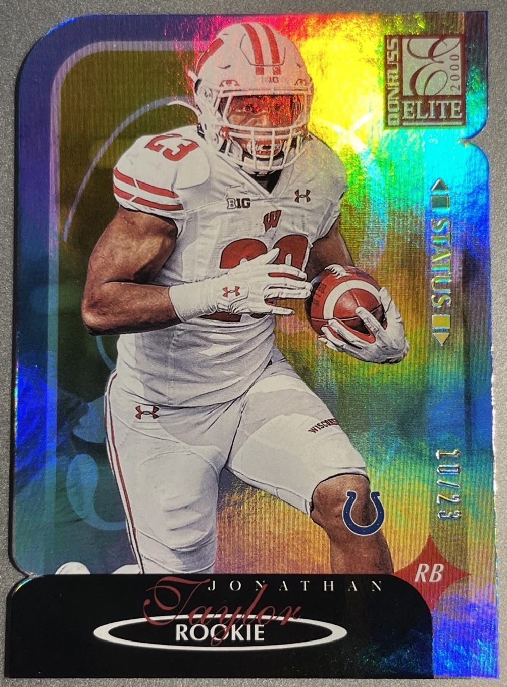 Jonathan Taylor Panini Donruss Elite 2000 Elite Rookies #JT Status Die-Cut