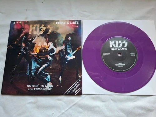 KISS NOTHIN' TO LOSE  2005  PURPLE VINYL  P/S 7"  MINT