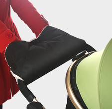 Winter Stroller Gloves Plush Warm Gloves Frost-Proof Stroller Mittens Universal