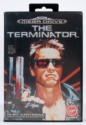 SEGA Mega Drive Spiel - The Terminator mit OVP sehr guter Zustand
