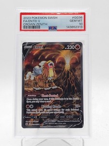 Entei V Crown Zenith Psa 10 | eBay