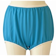 VINTAGE NEW 1960's Women's Blue Nylon Panties Underwear Size L 7 USA