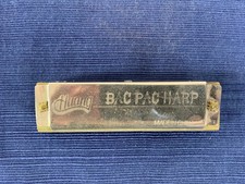 Vtg 1980's Huang Bac Pac Harp Diatonic Harmonica Key of C