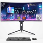 PC All In One I3 10th 34" Windows 11 16GB 240GB Gebogen FHD Computer Arbeit