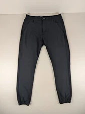 BYLT Everyday Jogger Pants Men's Size 32 Premium Basics Navy Blue Straight Fit