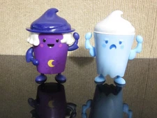 Wendy's Frosty Frights Coolie Ghoulie Blue & Cool Spell Purple Kid's Meal Toy