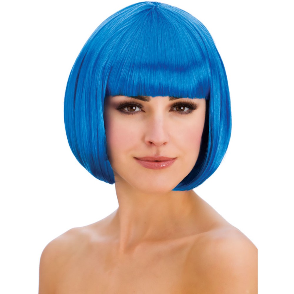 Wicked Costumes Blue Diva Bob Wig