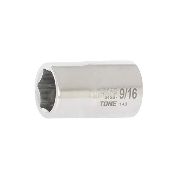 Tone (TONE) SUS socket (6 corners) S4SB-18 Pushing angle 12.7mm (1/2 "") Two
