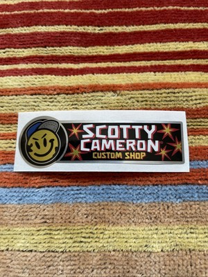 Sticker Bande Arbre Scotty Cameron Custom Shop 2025 - Autocollant Golf
