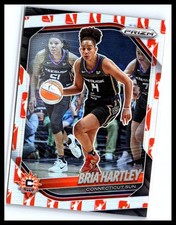 2025 Panini Prizm WNBA #86 Bria Hartley Silver LOGO Prizms