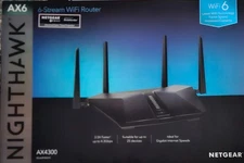 NETGEAR Nighthawk AX6 RAX45 Dual-Band Wi-Fi 6 Router