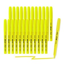 AIHAO Yellow Highlighters Markers, Chisel Tip 1 Count Pack of 24 ,