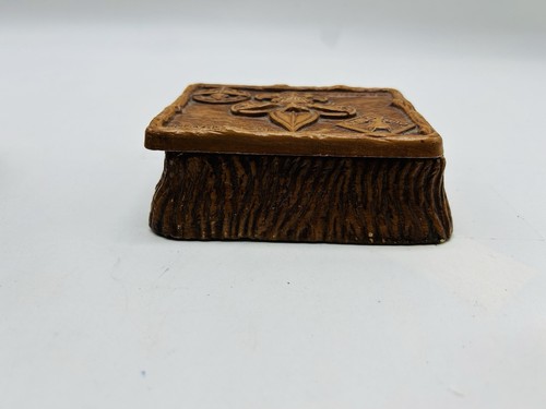 Vintage Boy Scouts of America Holz Schmuckschatulle mit Deckel Jungpfadfinder 1946 - Bild 4 von 9