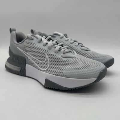 Nike Air Max Alpha Trainer 6 White Wolf Grey Mens Size 10 FQ1833-002 No Lid
